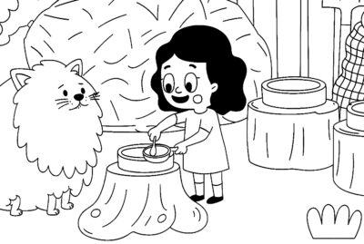 Raffi para colorear