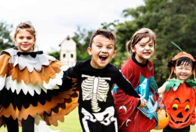 Halloween con niños pequeños