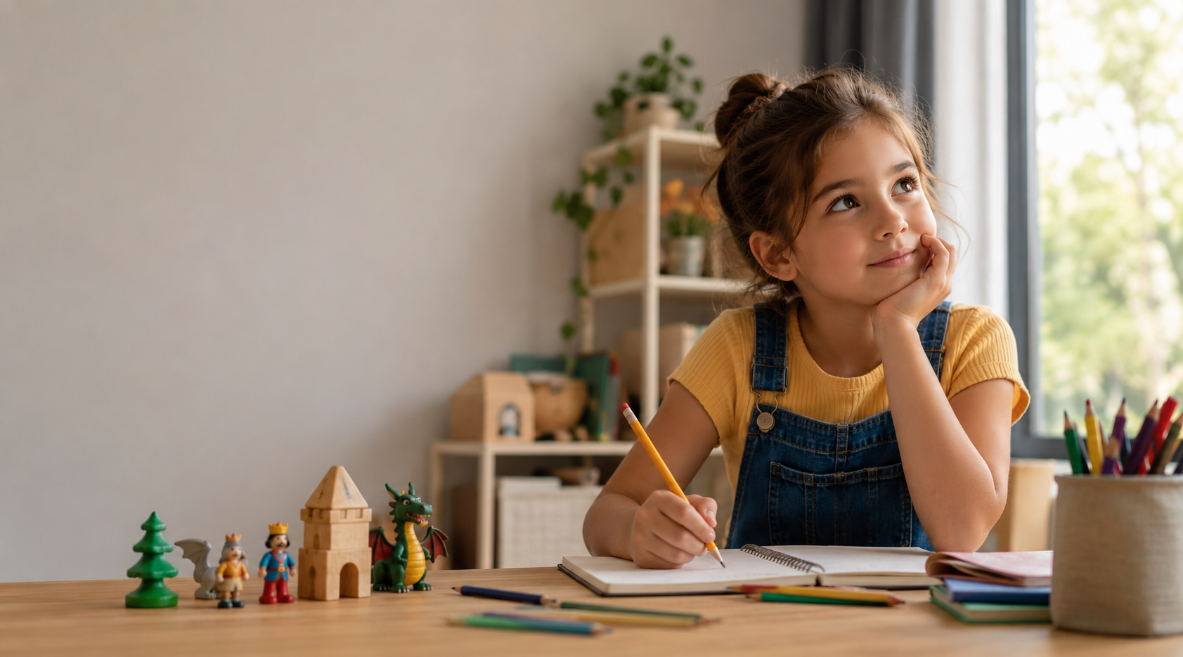 Habilidades que desarrollan los niños al crear historias